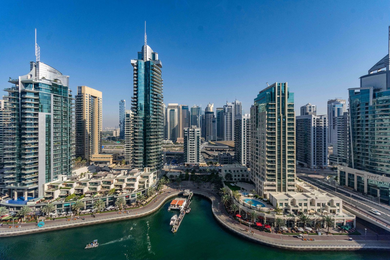 Dubai skyline — international tour packages from India
